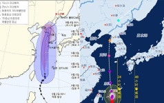 13호 태풍 링링 북상, 예상 경로 어떻게 달라졌나… 한국·중국·일본 기상청 비교