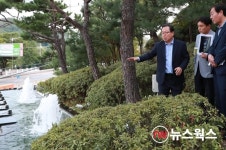 조광한 남양주시장, 금곡동 문화공원 조성 등 주요 사업 현장 점검