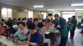 경산시 하양읍 새마을부녀회, 보은의 집 찾아 배식봉사