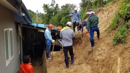 예천군 공무원, 울진군 태풍피해지역 복구 지원