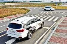 현대모비스·현대엠엔소프트·KT, 서산주행시험장서 5G 커넥티드카 기술협력 성과 시연회