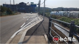 용인시, 전대삼거리 에버랜드→둔전 방향 우회전 차로 60m 새로 설치...병목현상 해소