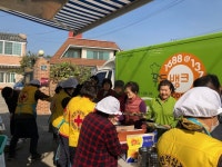경산시노인종합복지관, 자인면 동부2리 어르신에 점심식사 대접