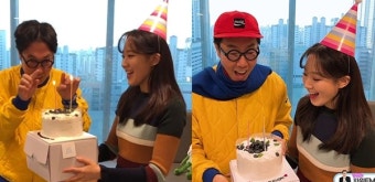 주시은 아나운서, '김영철의 파워FM(철파엠)' 김영철과 생일파티 모습은? '깜찍'