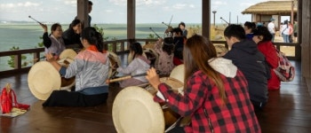 연오랑세오녀테마공원 내 신라마을, 신나는 체험놀이로 인기