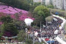 군포시 철쭉동산 폐쇄...초막골 생태공원 주차장 주말 폐쇄