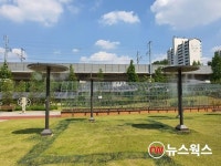 군포시, 능안공원 등 관내 공원 6곳에 그늘막 설치