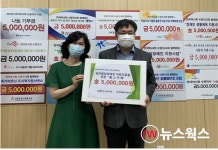 한국마사회 수원지사, 광교종합사회복지관에 나눔기부금 전달