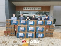여주시 오학동 행정복지센터, 저소득층 냉방용품 63대 지원