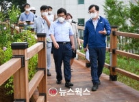 신동헌 광주시장, 경안그린누리길 조성사업 등 준공현장 방문·점검