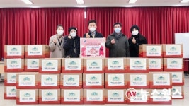 용인시 죽전1동 통장협의회, 중증장애인 등 50가구에 설 선물 전달