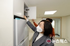 은수미 시장, 단대동 행복주택 방문…주거 취약계층 부담 완화하겠다