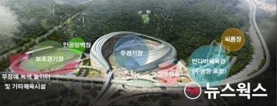용인시, 용인미르스타디움 활성화 사업 착수…문화·체육시설로 조성