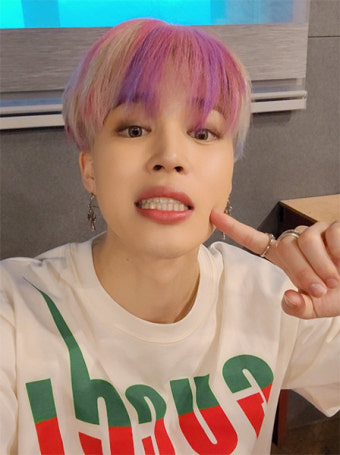 방탄소년단 지민, 신곡 'Butter' 홍보+팬 사랑…