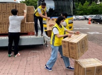 전자랜드, 부산·대구 취약계층에 선풍기 160대 기부