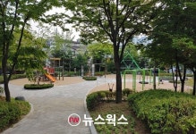 용인시 구갈동 갈곡어린이공원 도시숲으로 정비 완료