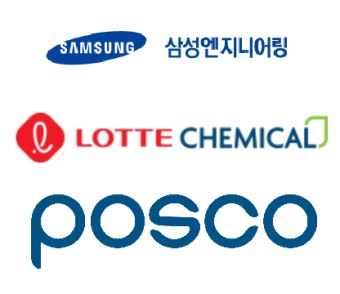 포스코-삼성엔지니어링-롯데케미칼, 수소사업 개발 파트너십 구축