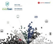 롯데케미칼, 고려대와 항바이러스 플라스틱 에버반 개발