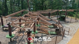 용인자연휴양림 '에코어드벤처' 7월 1일 운영 재개…신장 120cm 이하 유아·아동 이용