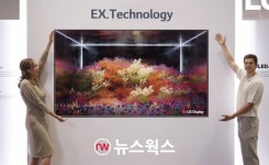 [CES 2023] 가장 밝은 화면…LG디스플레이 3세대 OLED TV 패널 공개