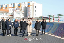 주낙영 경주시장, 연동항 어촌뉴딜 300사업 현장 점검