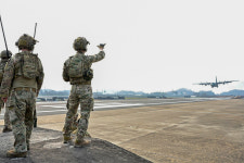 한미, 경남 남지 비상활주로서 이착륙 훈련 실시…양국 10여대 항공기 참가