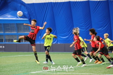 전국 최초 경주 스마트에어돔축구장 여름에도 24도 유지