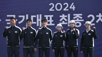 양궁 김우진·임시현, 파리올림픽 국가대표 선발전 1위