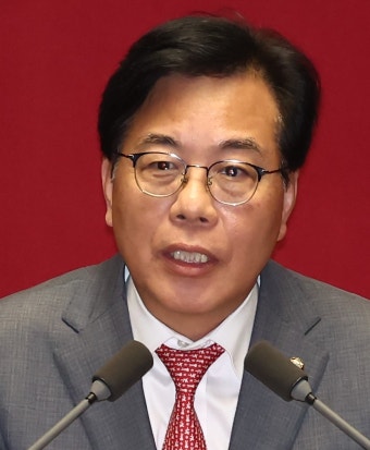 국회 기획재정위원장 선출 송언석 의원 