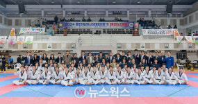 용인시의회 의장기 태권도 대회 개최…유소년 꿈나무 1000명 참가