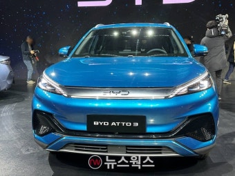 中 BYD, 전기 SUV '아토3' 韓 상륙…