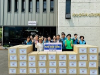 화순읍교회 500만원 상당 먹거리 꾸러미 기부