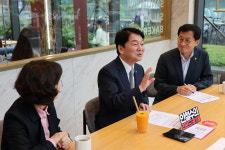 안철수 주민안전 최우선…보평초사거리 진출입로 확장해야