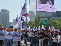 [가보니] 금융노조 총파업…주4.5일제 외쳤지만 냉랭한 현실