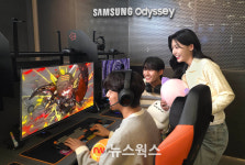 삼성전자, 넥슨 메이플 아지트서 오디세이 게이밍 모니터 체험존 운영