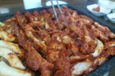 잊을 수 없는 닭갈비 비발디파크 맛집 홍천 솔잎가든