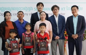KT, 캄보디아 최초 청각장애아동 재활센터 개소