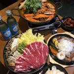 부산 사상맛집 파마쿠마 돼지고기조림, 연어사시미, 꽃게탕 등 세트메뉴 인기