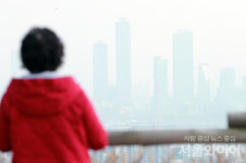 [포토] 미세먼지로 뒤덮힌 서울시내