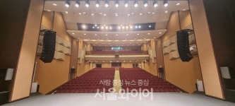 무안군, 승달문화예술회관 대공연장 노후 시설물 교체