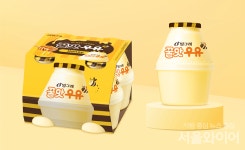 이거 꿀조합이네 빙그레, 꿀맛우유 출시