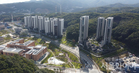 [포토]화천대유 사태로 연일 뜨거운 판교 대장동 개발지구