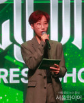 [포토] 제제, 마마무 화사 컴백 쇼케이스 MC 하러왔어요