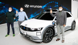 [포토] 현대자동차, 2021 서울모빌리티쇼 아이오닉5 자율주행차 공개