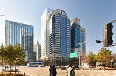 코람코신탁, 코람코더원리츠 소유 하나금융투자 빌딩, LEED 골드 획득