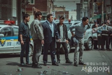 [글렌다박&] 범죄도시2 최귀화 액션 처음인 손석구, 온 힘 다해 마체테 휘둘러 ③