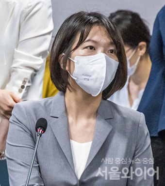 [포토] 디지털 플랫폼 업계 간담회에 참석한 최수연 네이버 대표