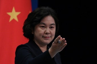 中 외교부 대변인 