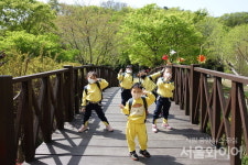 포항 신흥초병설유치원, 도음산 유아숲체험원 현장체험학습 실시