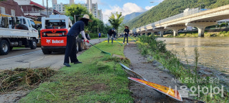 대구공공시설관리공단, 태풍 카눈 침수구간 긴급복구 실시